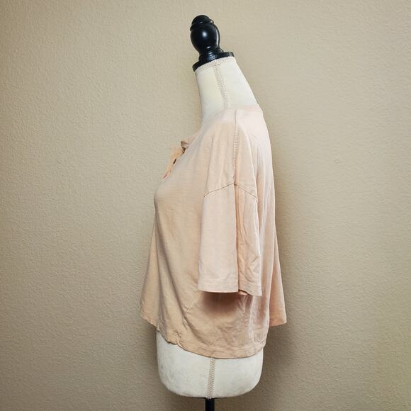 Everlane Vintage Henley Hemp Tee Small - Picture 4 of 7